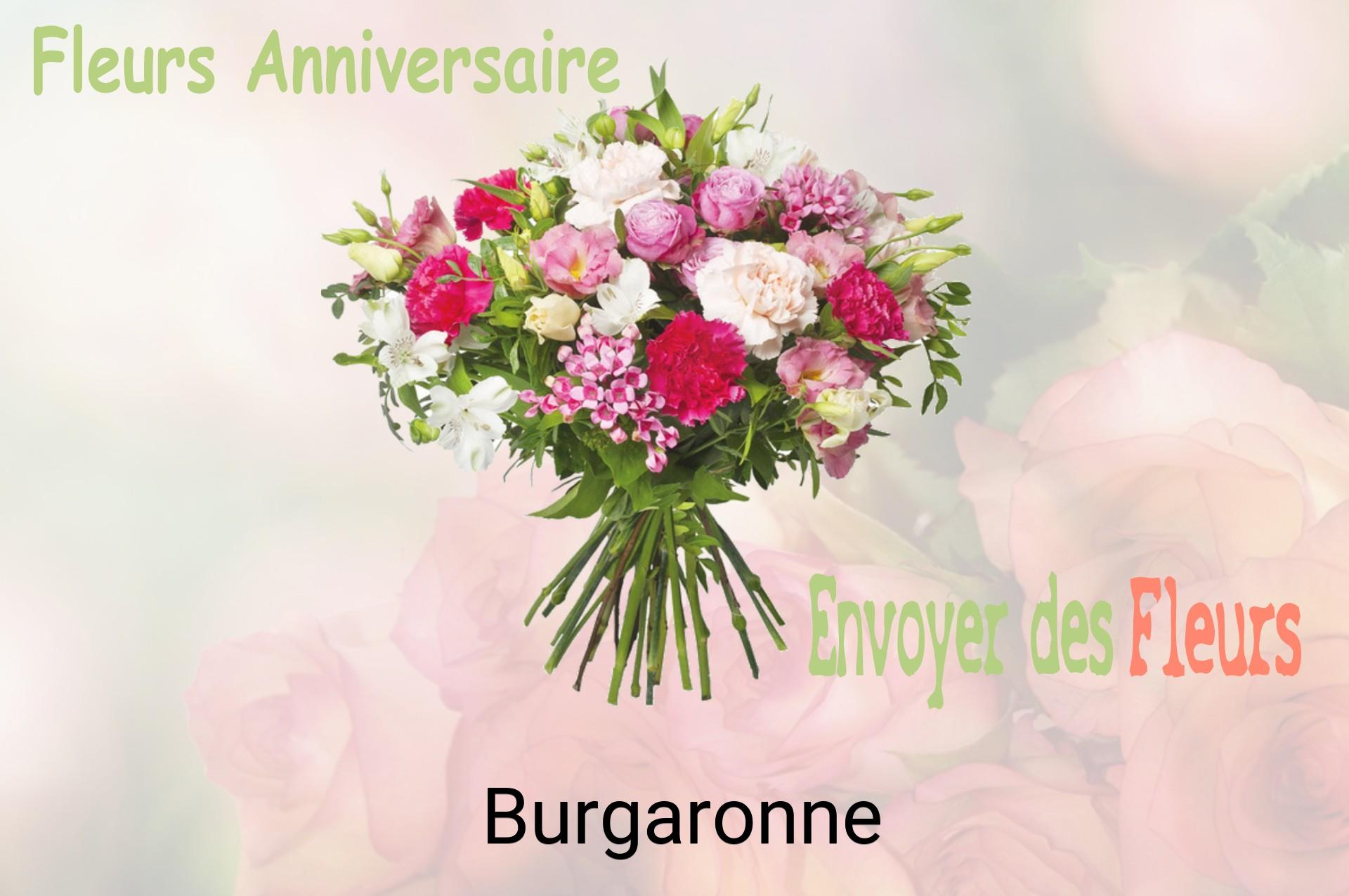 Bouquet de fleurs d’anniversaire livré à Burgaronne
